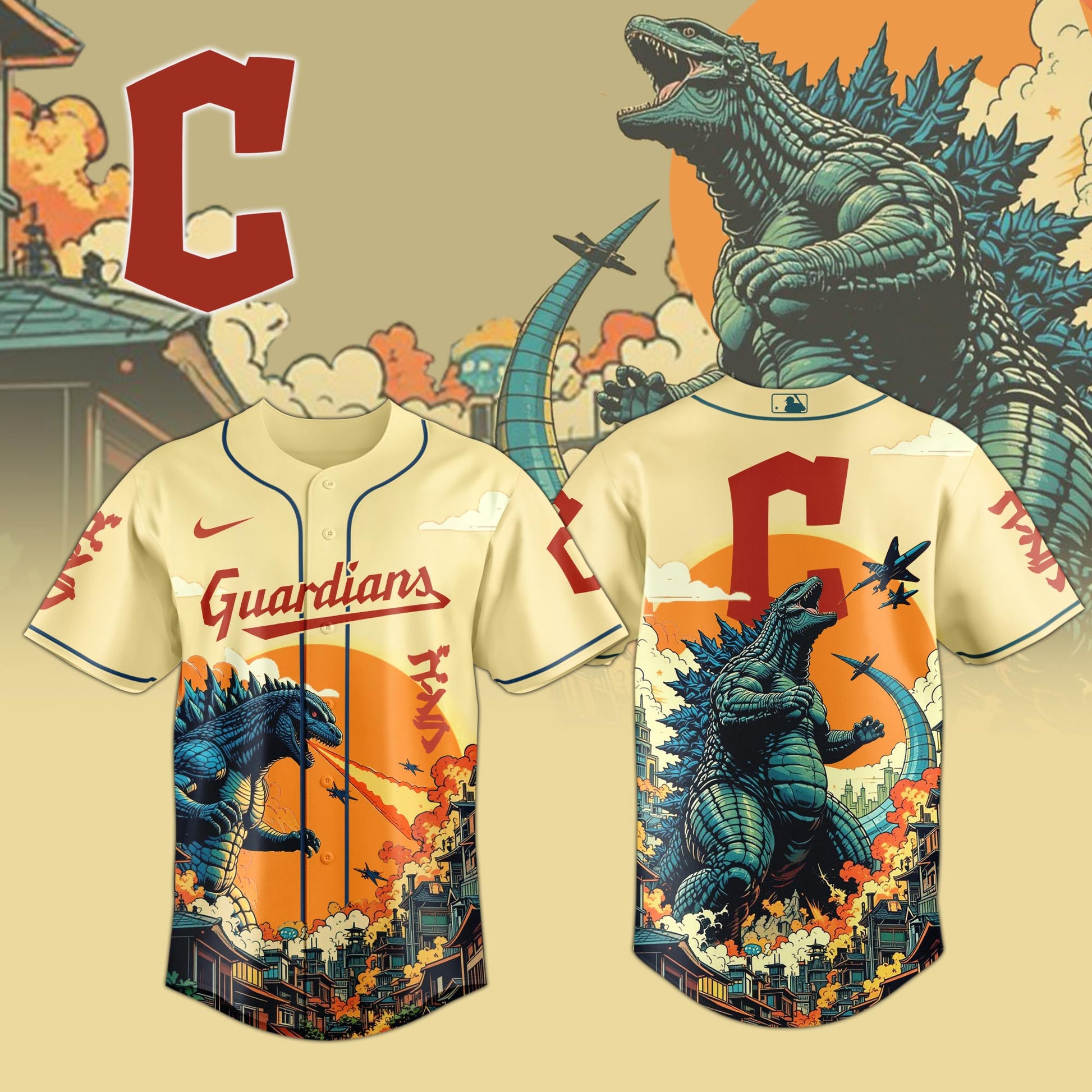 CLE Special Godzilla Limited Edition Jersey