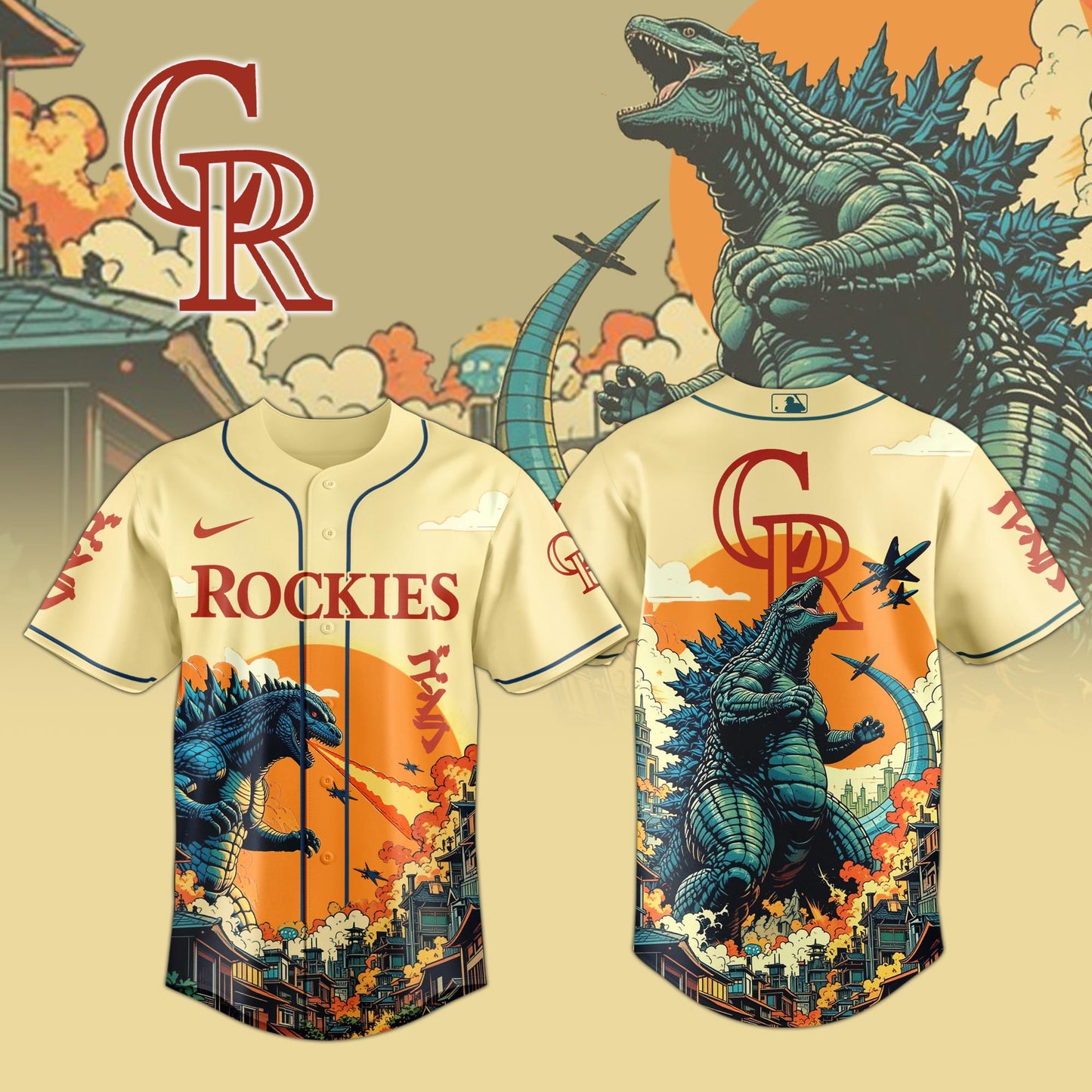 COL Special Godzilla Limited Edition Jersey