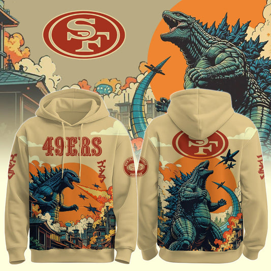 SF 49ers Special Godzilla Limited Edition Hoodie