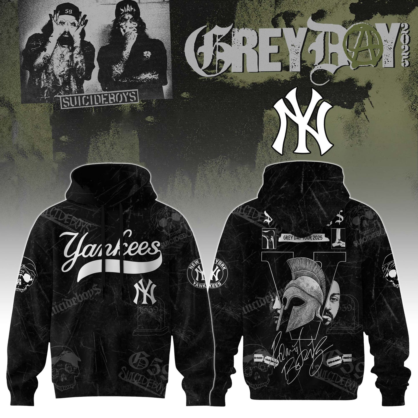 NYY x SuiBoys G59 Hoodie 2025 Limited Edition