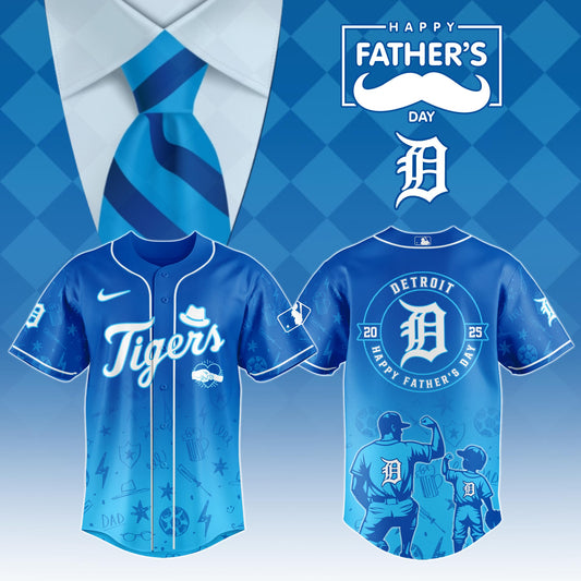 .Detroit Tigers Special Father's Day Limited Edition Jersey