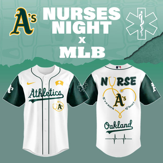 Athletics Nurses Game Night Special Edition Jersey