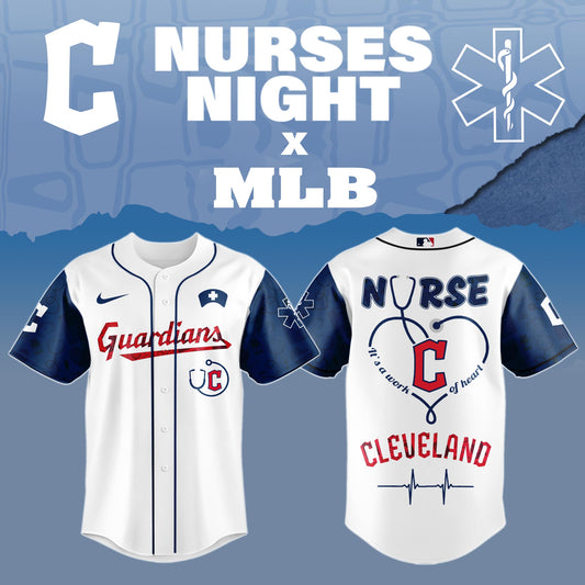 Cleveland Guardians Nurses Game Night Special Edition Jersey