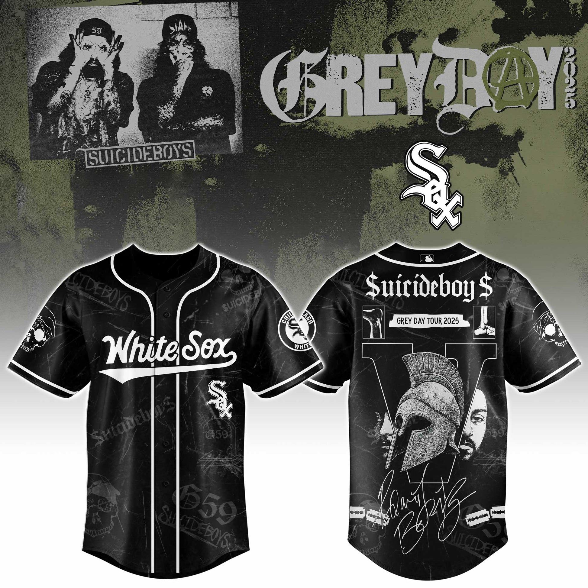 CWS x SuiBoys G59 Baseball Jersey 2025 Limited Edition
