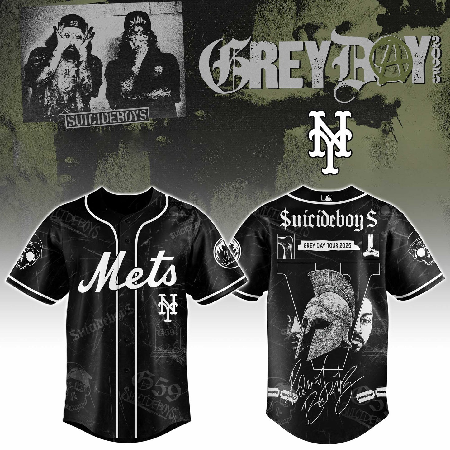 NYM x SuiBoys G59 Baseball Jersey 2025 Limited Edition