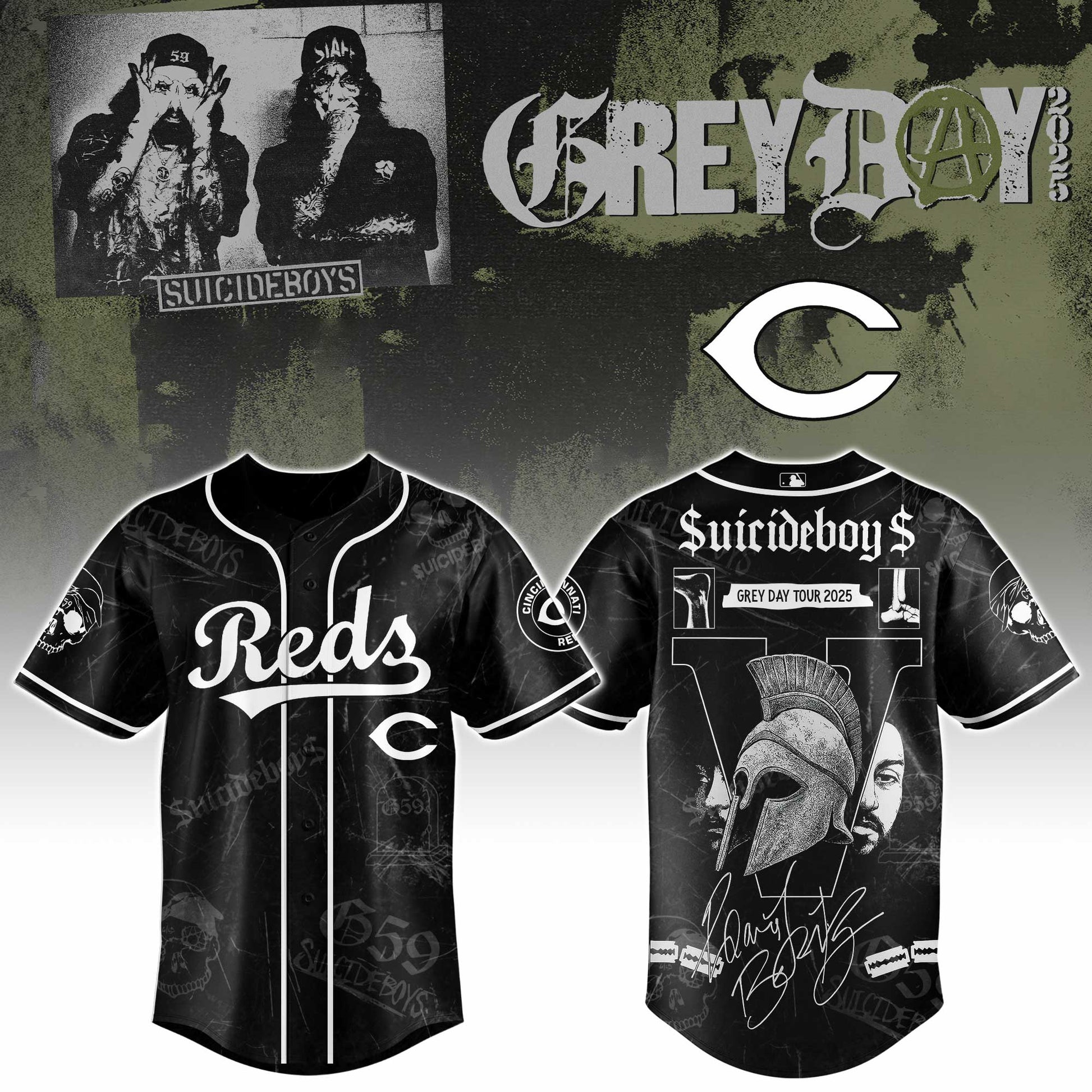 CIN x SuiBoys G59 Baseball Jersey 2025 Limited Edition