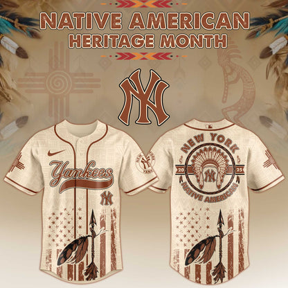 New York Yankees x Native American Heritage Month Limited Edition Jersey 2025