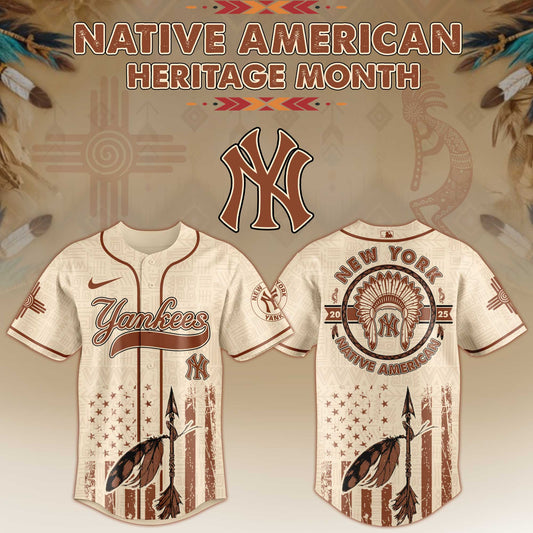 New York Yankees x Native American Heritage Month Limited Edition Jersey 2025