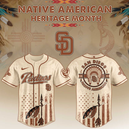 San Diego Padres x Native American Heritage Month Limited Edition Jersey 2025