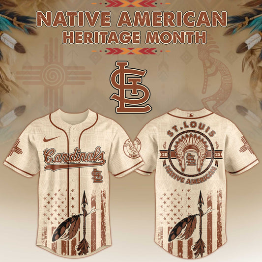St.Louis Cardinals x Native American Heritage Month Limited Edition Jersey 2025