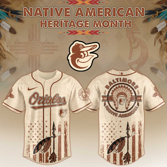 Baltimore Orioles x Native American Heritage Month Limited Edition Jersey 2025