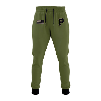 _Pittsburgh Pirates x MLB x Army Military Appreciation Night Hoodie Editions Limited