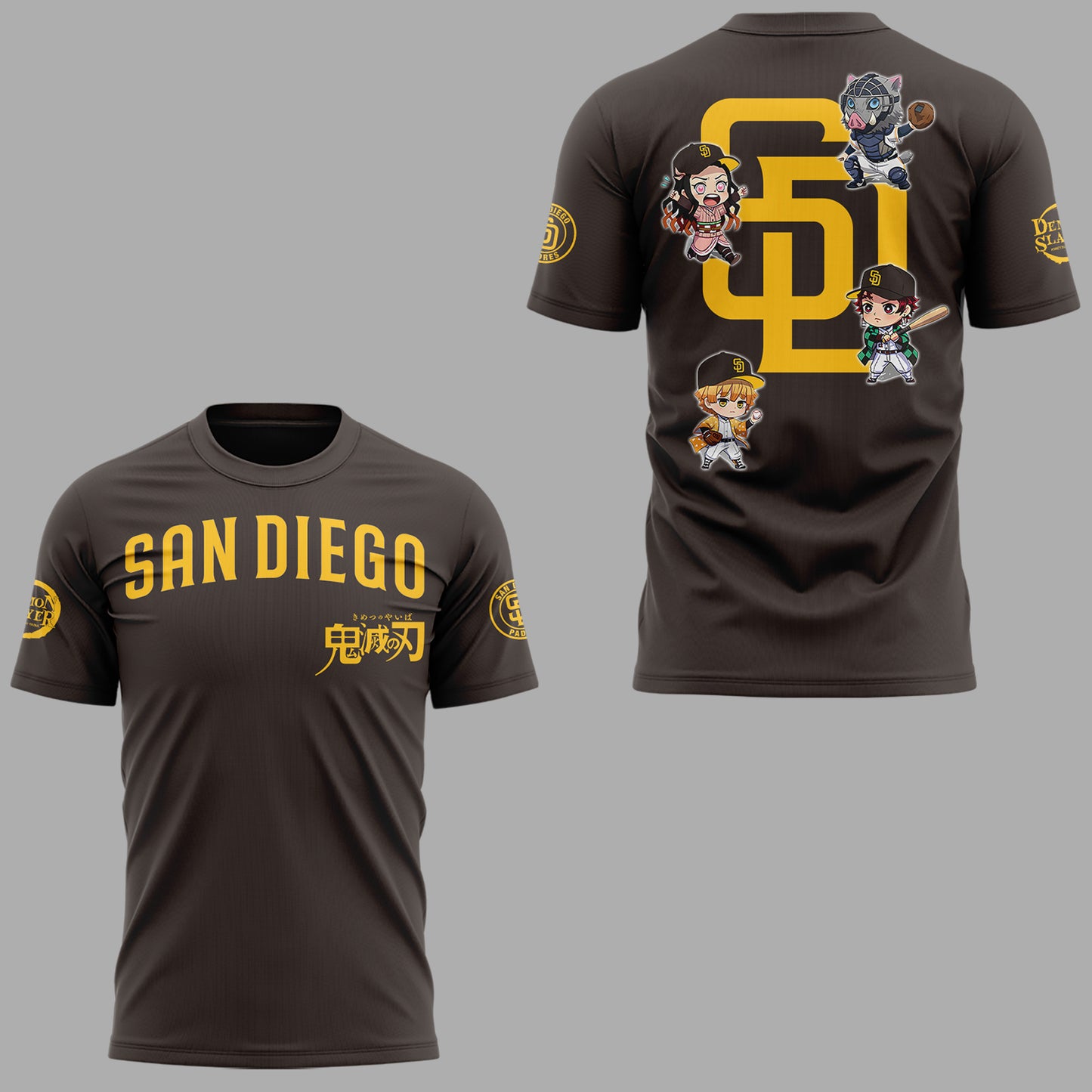 Special Edition Padres x Demon Slayer 2025 T-Shirt