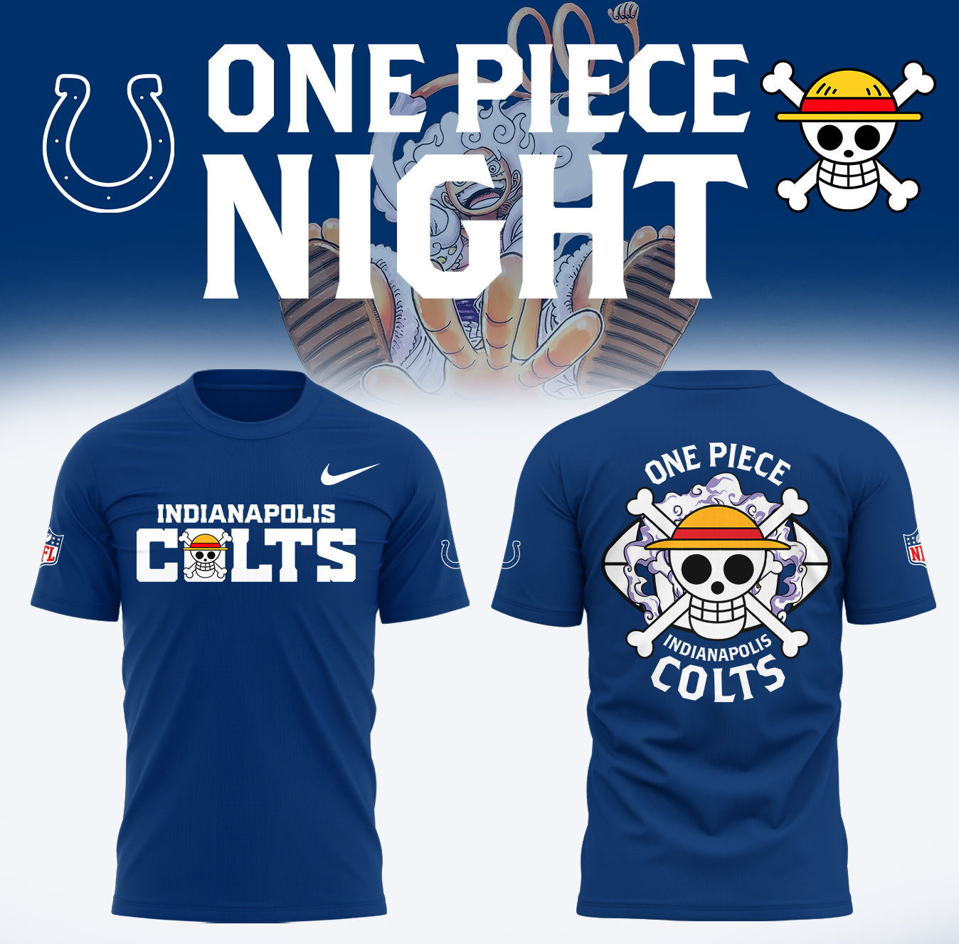One Piece x Colts Limited Edition T-Shirt
