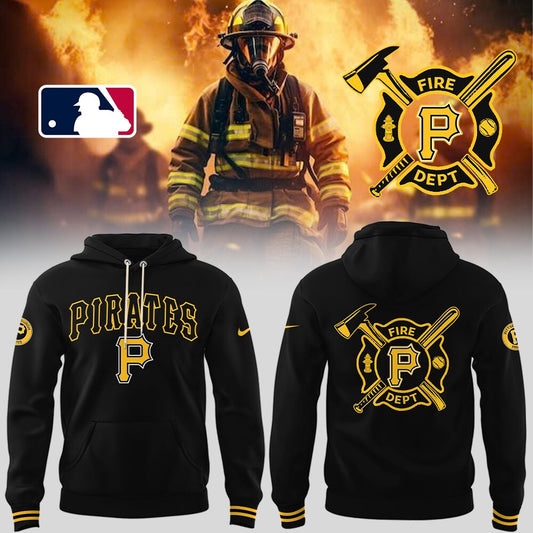 Pittsburgh Pirates x Firefighter Appreciation Night Hoodie