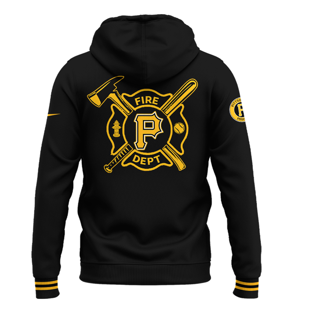 Pittsburgh Pirates x Firefighter Appreciation Night Zip Hoodie