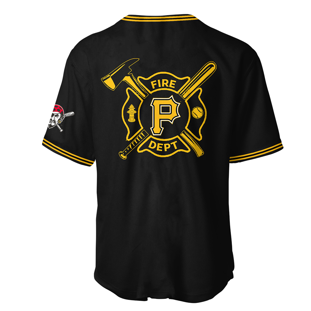 Pittsburgh Pirates x Firefighter Appreciation Night Jersey
