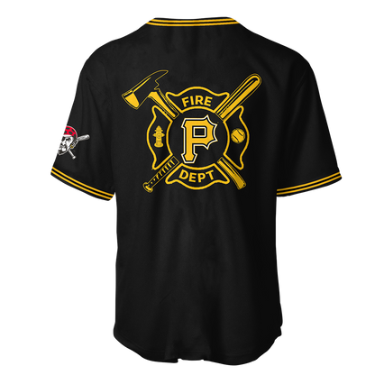 Pittsburgh Pirates x Firefighter Appreciation Night Jersey