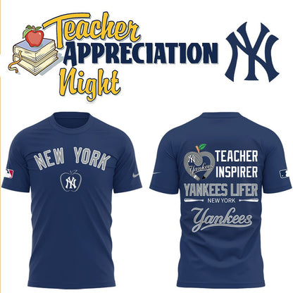 Yankees x Teacher Appreciation Night T-Shirt