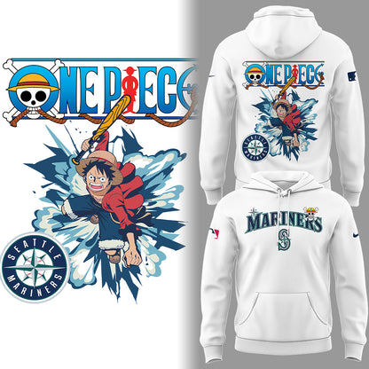 Seattle Mariners x One Piece Night Hoodie