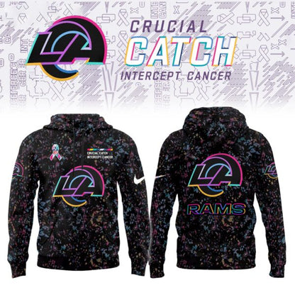 _Los Angeles Rams Crucial Catch Limited Hoodie