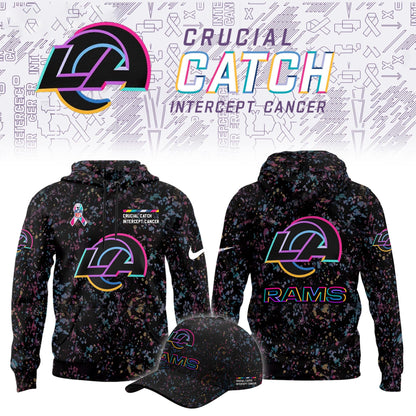 _Los Angeles Rams Crucial Catch Limited Hoodie