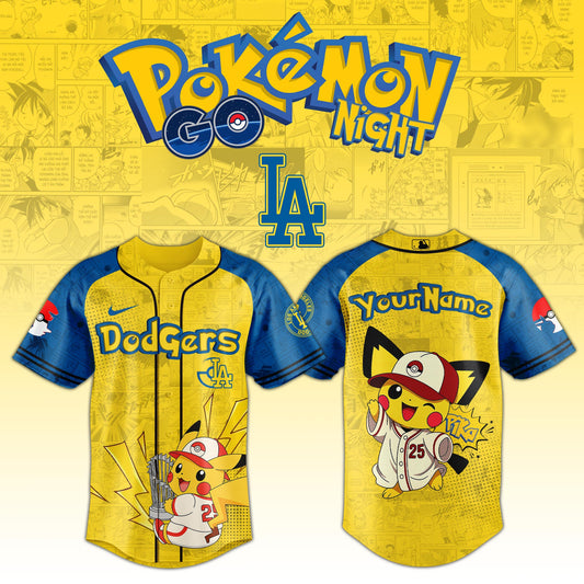 . LAD x Pokémon GO Night 2025 Limited Edition Jersey