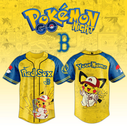BOS × Pokémon GO Night 2025 Limited Edition Jersey