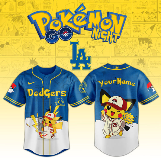 . LAD x Pokémon GO Night 2025 Limited Edition Jersey v2