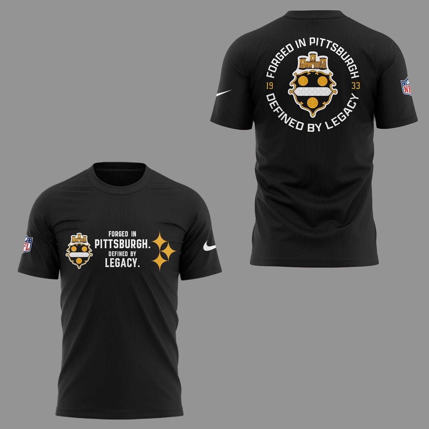 Steeler Nation Shirt - Pittsburgh Steelers The 1933 Legacy Collection T-Shirt
