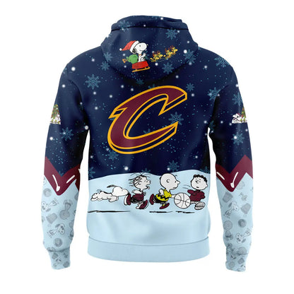 Cleveland Cavaliers Peanuts & Snoopy Hoodie Set | ON71