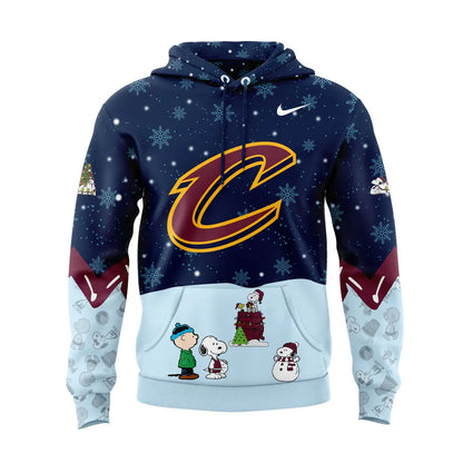 Cleveland Cavaliers Peanuts & Snoopy Hoodie Set | ON71