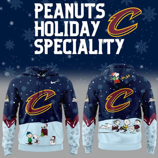 Cleveland Cavaliers Peanuts & Snoopy Hoodie Set | ON71