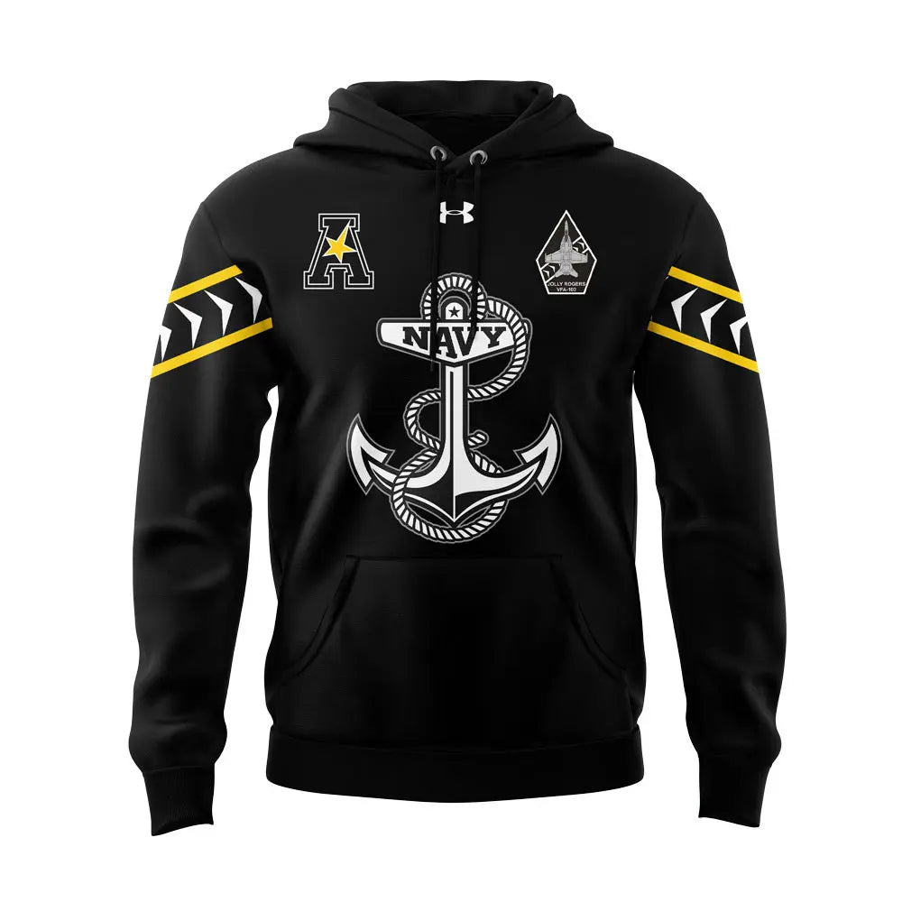 Angel Of Death Jolly Rogers Navy Midshipmen Hoodie