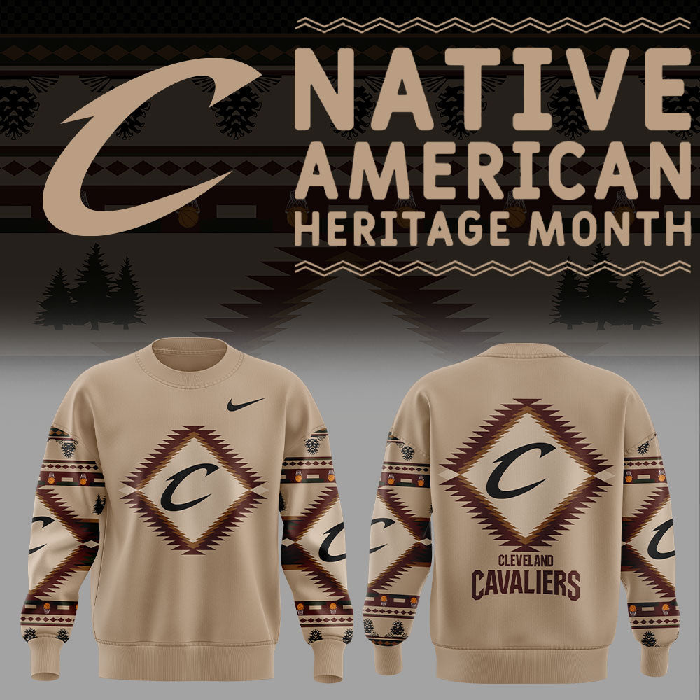 Cleveland Cavaliers Native American Heritage Sweatshirt | HP77