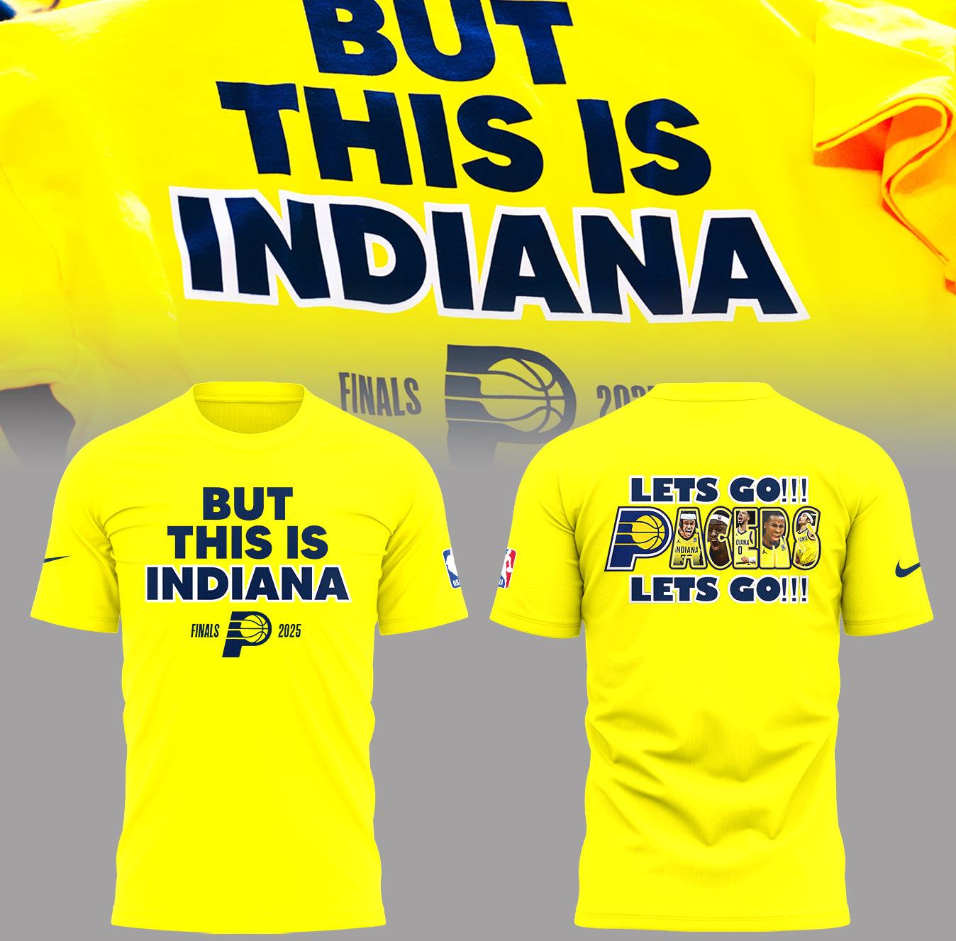 But This Is Indiana Shirt - Indiana Pacers Final 2025 T-Shirt