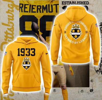 Steeler Nation Shirt - Pittsburgh Steelers The 1933 Legacy Collection Hoodie