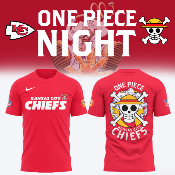 OnePiece x Chiefs Limited Edition T-Shirt