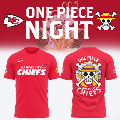 OnePiece x Chiefs Limited Edition T-Shirt