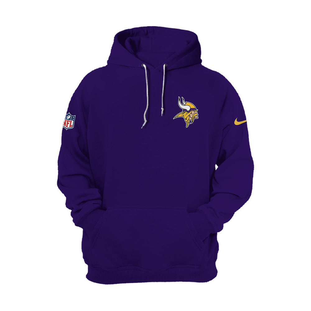 Premium Minnesota Vikings Merch - Minnesota Vikings Football 2025 J.J McCarthy - Limited Hoodie - Gear Up For Game Day
