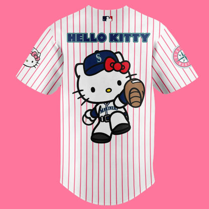 Seattle Mariners Hello Kitty Night Baseball Jersey