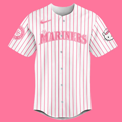Seattle Mariners Hello Kitty Night Baseball Jersey