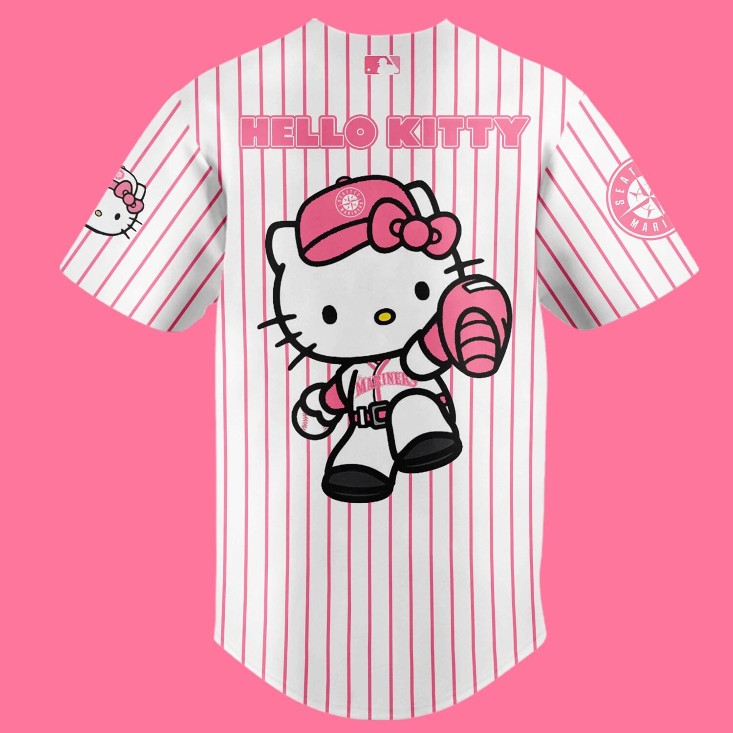 Seattle Mariners Hello Kitty Night Baseball Jersey