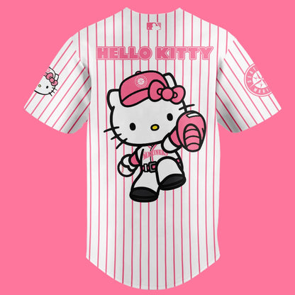 Seattle Mariners Hello Kitty Night Baseball Jersey