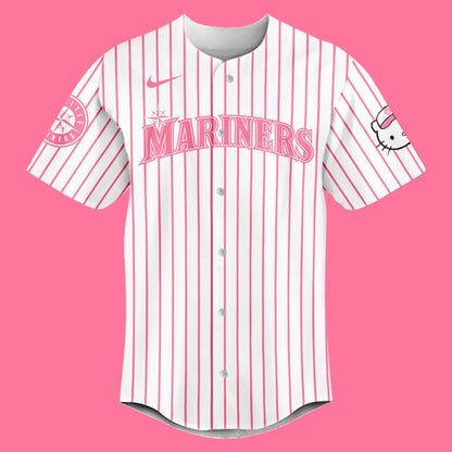 Seattle Mariners Hello Kitty Night Baseball Jersey