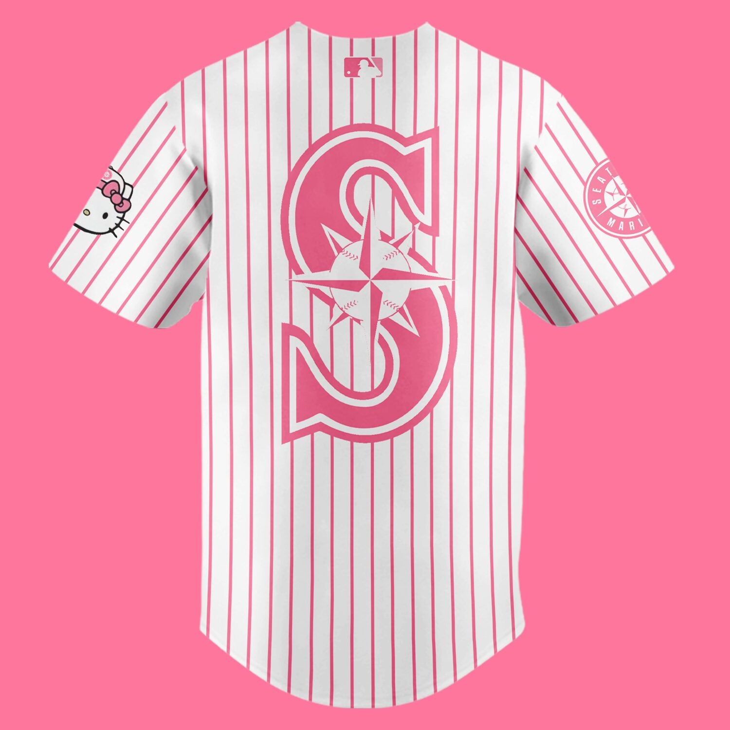 Seattle Mariners Hello Kitty Night Baseball Jersey