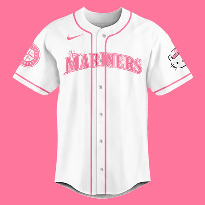 Seattle Mariners Hello Kitty Night Baseball Jersey