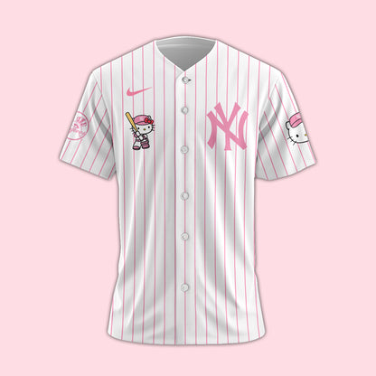 New York Yankees 2025 Limited Yankees x Hello Kitty Baseball Jersey