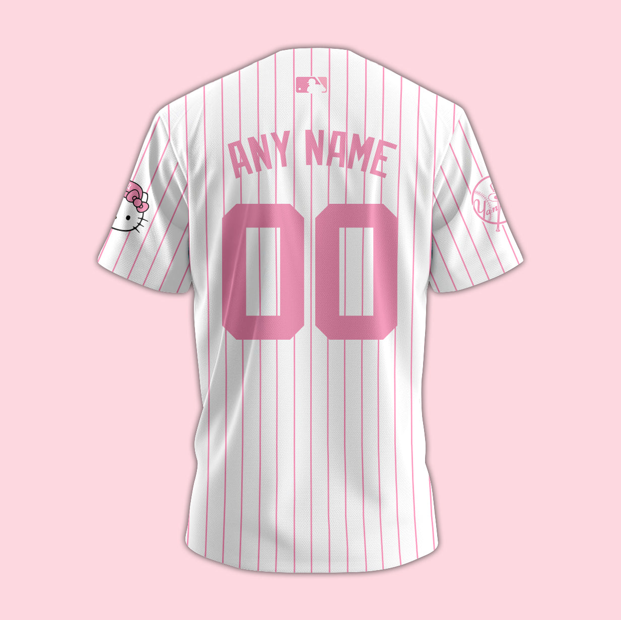 New York Yankees 2025 Limited Yankees x Hello Kitty Custom Baseball Jersey