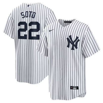 New York Yankees Juan Soto White Home Replica Player Baseball Jersey